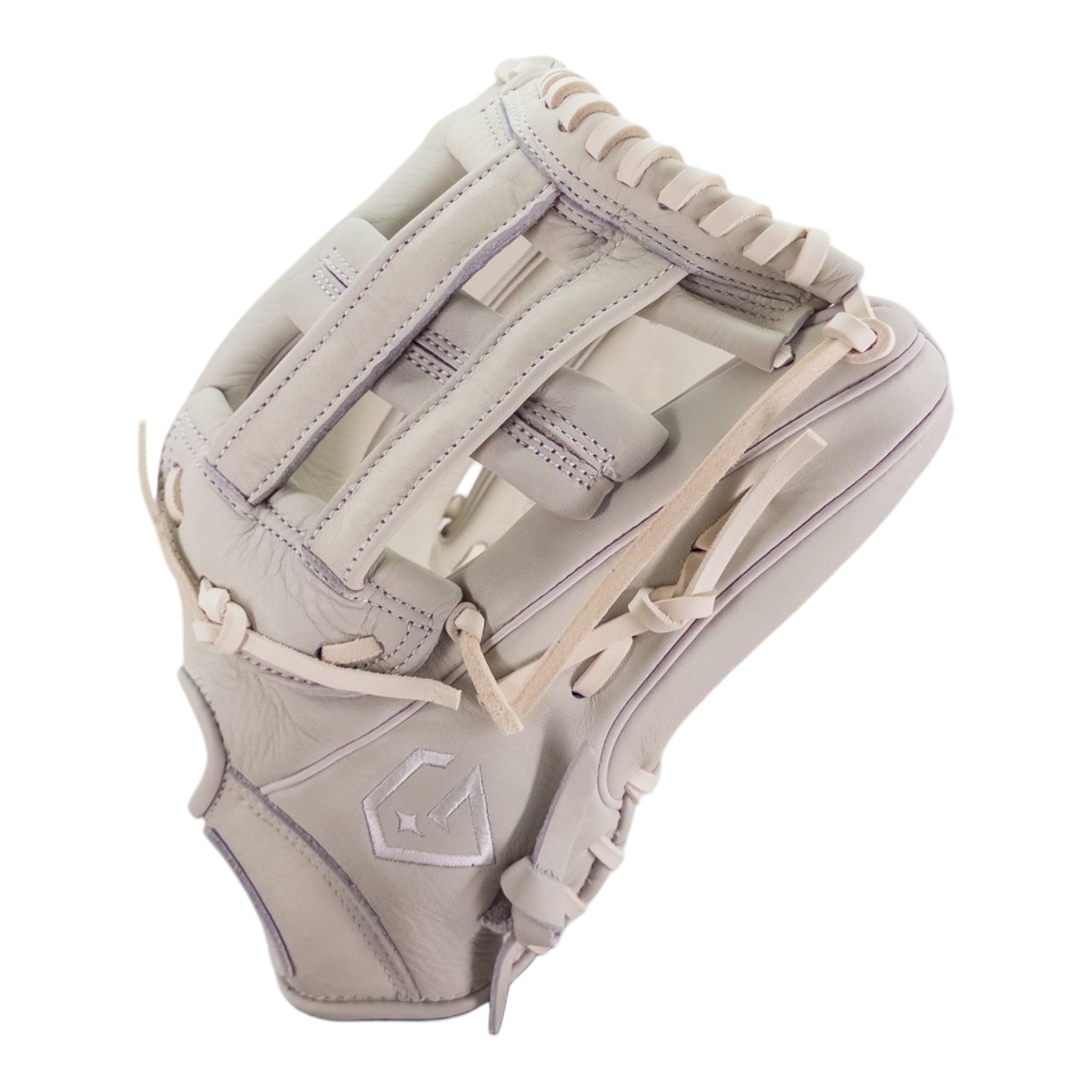 Gem Gloves Game-Ready Softball Fielding Glove - GEM136 Marshmallow - product photo 2 of 4