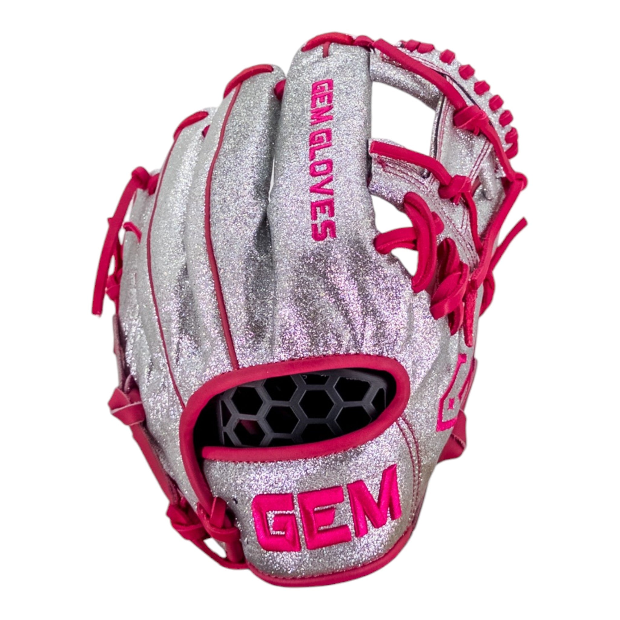 Gem Gloves Christina Pasinski Signature Model Fastpitch Softball Fielding Glove - GEM148 Glitter Girly Series - product photo 1 of 4