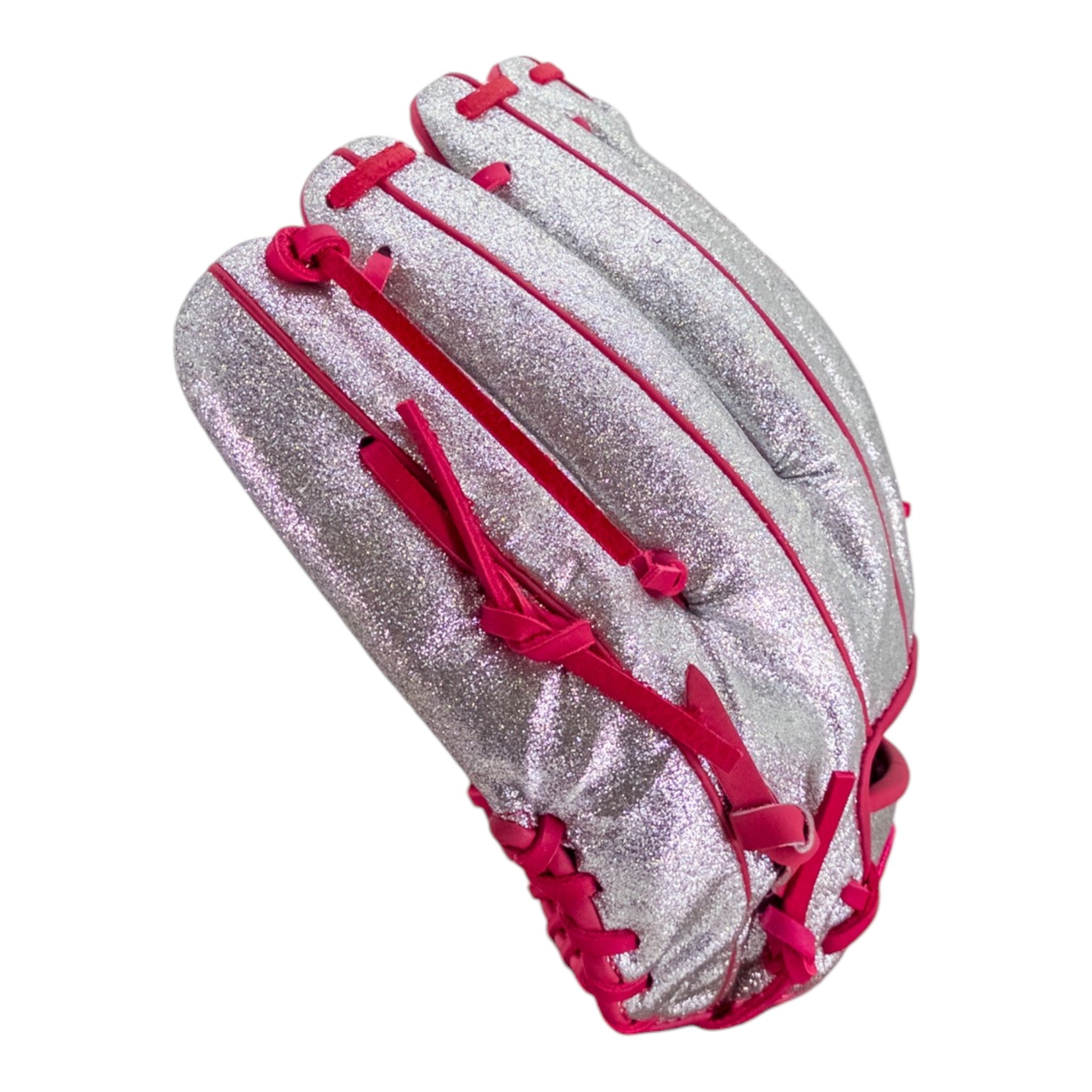 Gem Gloves Christina Pasinski Signature Model Softball Fielding Glove - GEM148 Glitter Girly Series - product photo 4 of 4