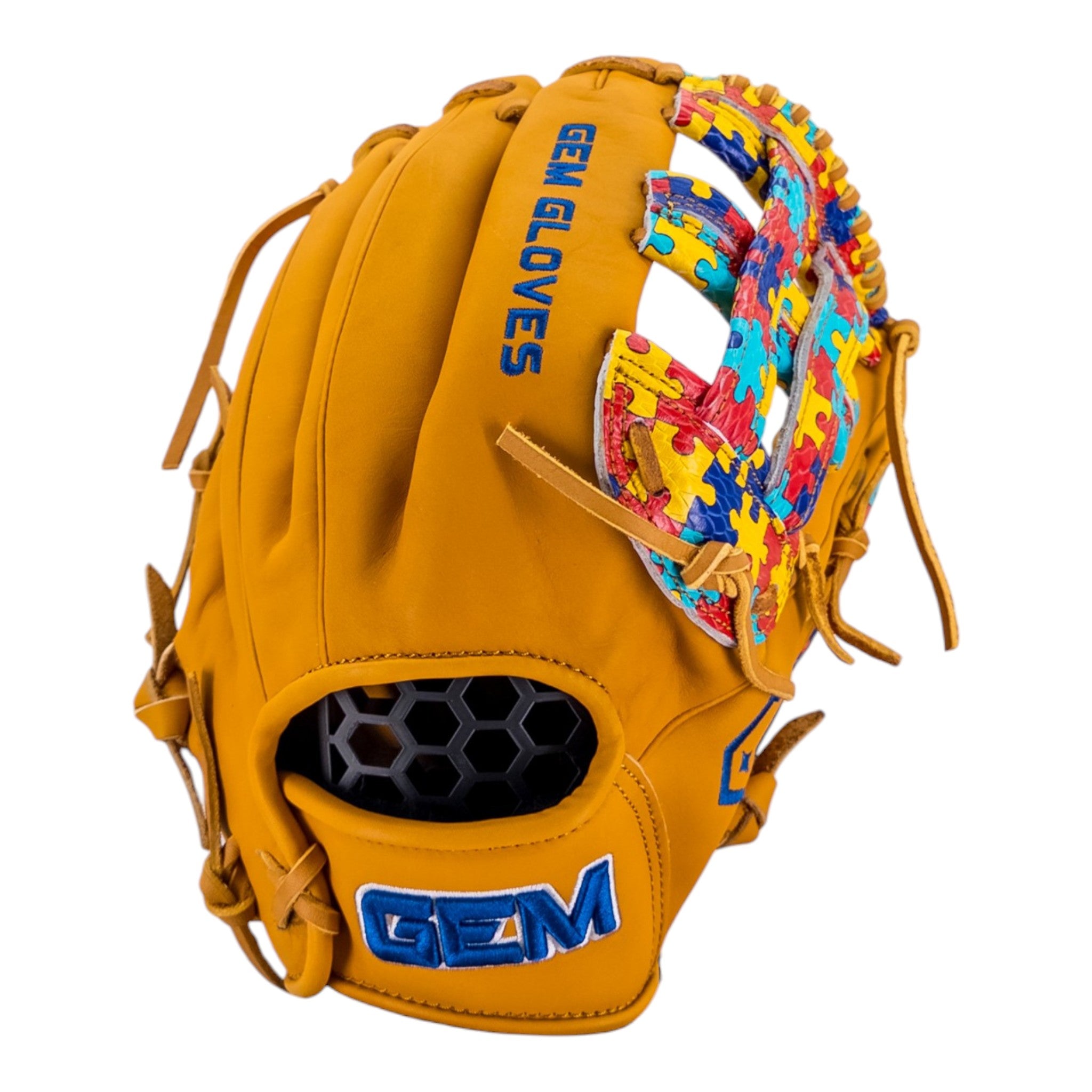 Gem Gloves Softball Fielding Glove - GEM158 Bright Side - product photo 1 of 4