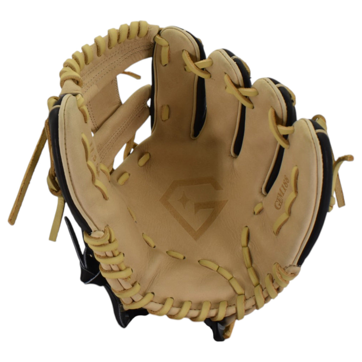 Gem Gloves Flawless Collection Japanese Kip Leather Baseball Fielding Glove - GEM188 Black Label