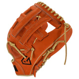 Gem Gloves Flawless Collection Japanese Kip Leather Softball Fielding Glove - GEM189 Tangerine Dream