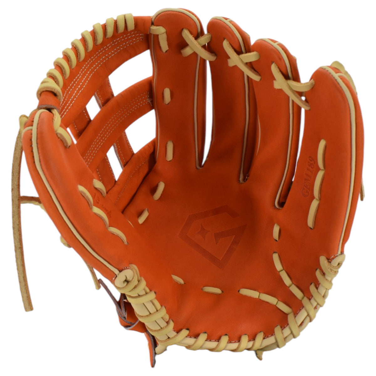 Gem Gloves Flawless Collection Japanese Kip Leather Softball Fielding Glove - GEM189 Tangerine Dream