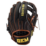 Gem Gloves Flawless Collection Japanese Kip Leather Softball Fielding Glove - GEM191 Outlaw