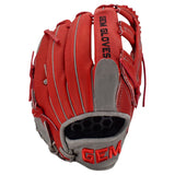 Gem Gloves Flawless Collection Japanese Kip Leather Softball Fielding Glove - GEM194 Hot Rod