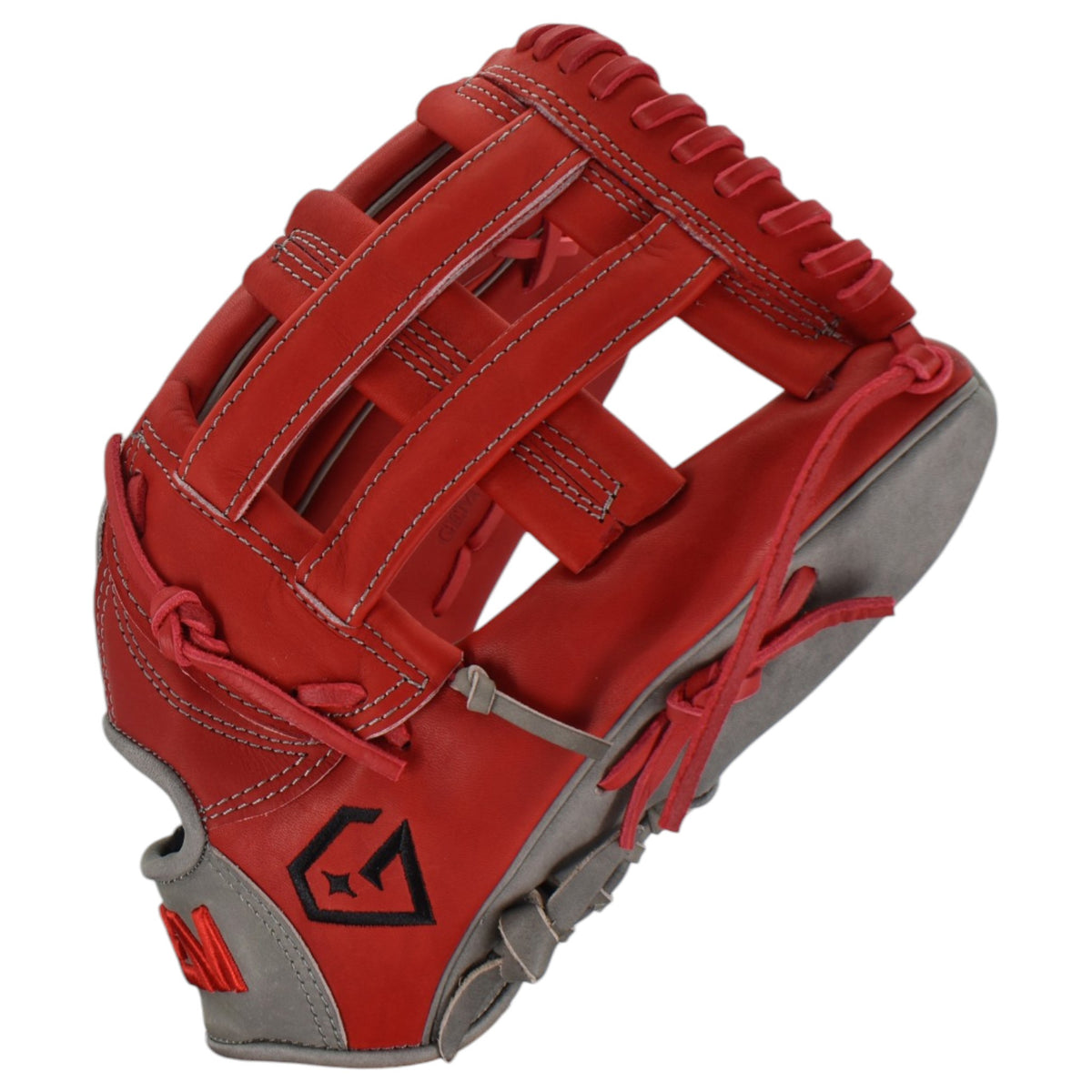 Gem Gloves Flawless Collection Japanese Kip Leather Softball Fielding Glove - GEM194 Hot Rod