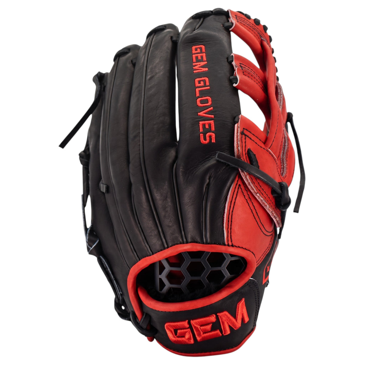 Gem Gloves Flawless Collection Japanese Kip Leather Softball Fielding Glove - GEM197 Nightfall