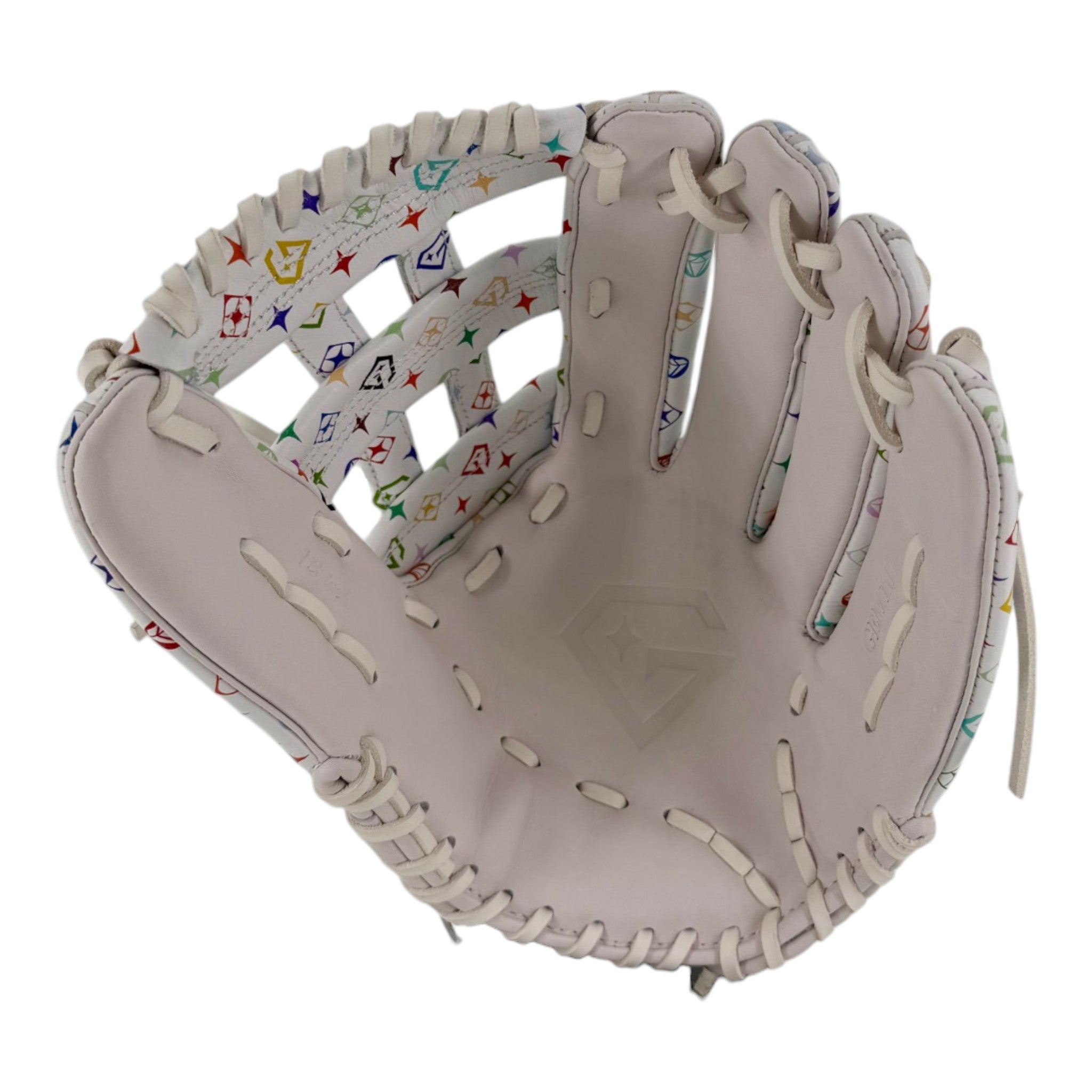 Gem Gloves Softball Fielding Glove - GEM107 Rainbow Lux