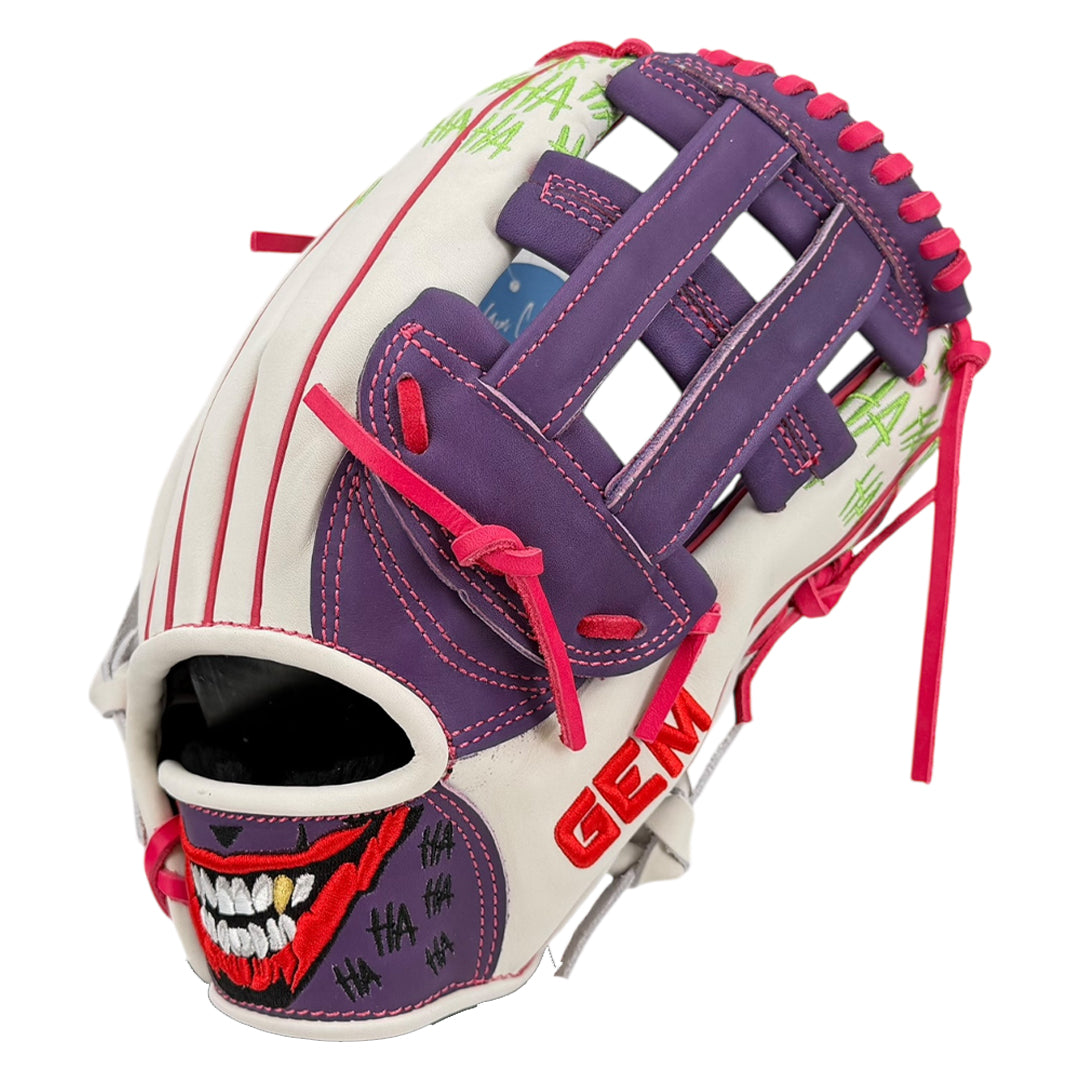 Gem Gloves Softball Fielding Glove - GEM087 Joker 2.0 White