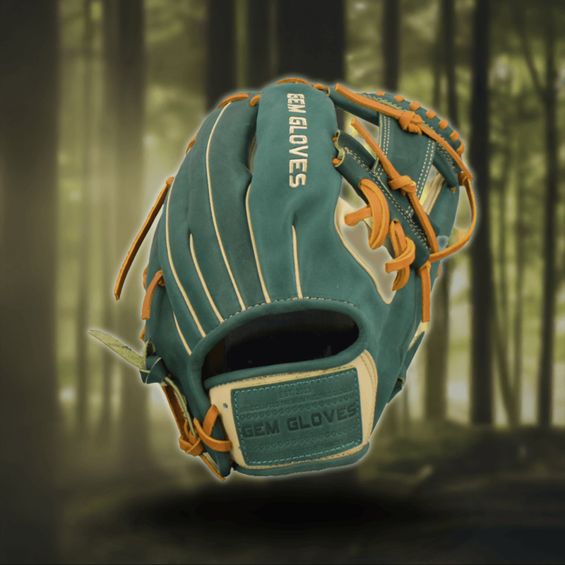 Gem Gloves 11.75" Baseball Fielding Glove - GEM034 Forest