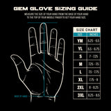 Gem Glove Opalite Batting Glove - Blackout