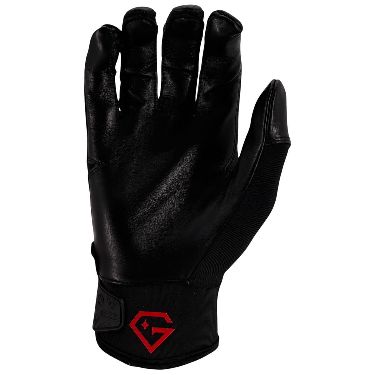 Gem Glove Opalite Batting Glove - Black/Red/White