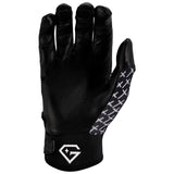 Gem Glove Opalite Batting Glove - Cross Fade Black/White