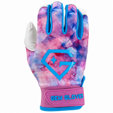 Gem Glove Opalite Batting Glove - Pink Tie Dye