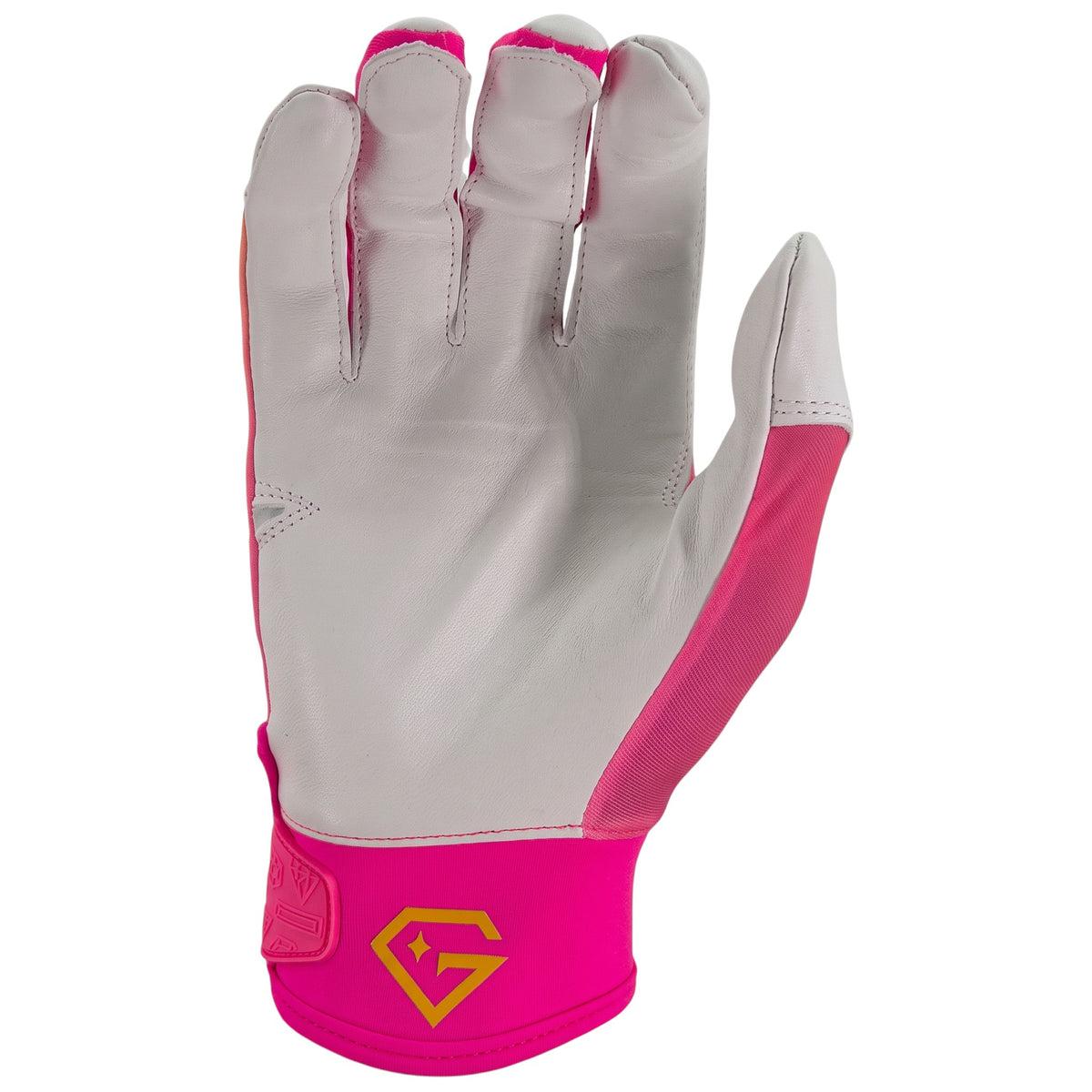 Gem Glove Opalite Batting Glove - Pink/Yellow Fade