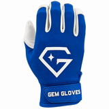 Gem Glove Opalite Batting Glove - Royal/White