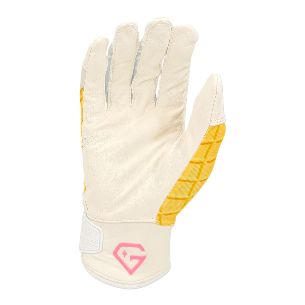 Gem Glove Opalite Batting Glove - Vanilla Ice Cream