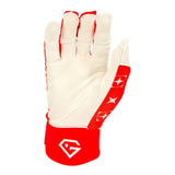 Gem Glove Opalite Batting Glove - Lux Red
