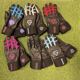 Gem Glove Prospector Long Cuff Batting Glove - Black/White