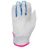 Gem Glove Prospector Short Cuff Batting Glove - White/Vice
