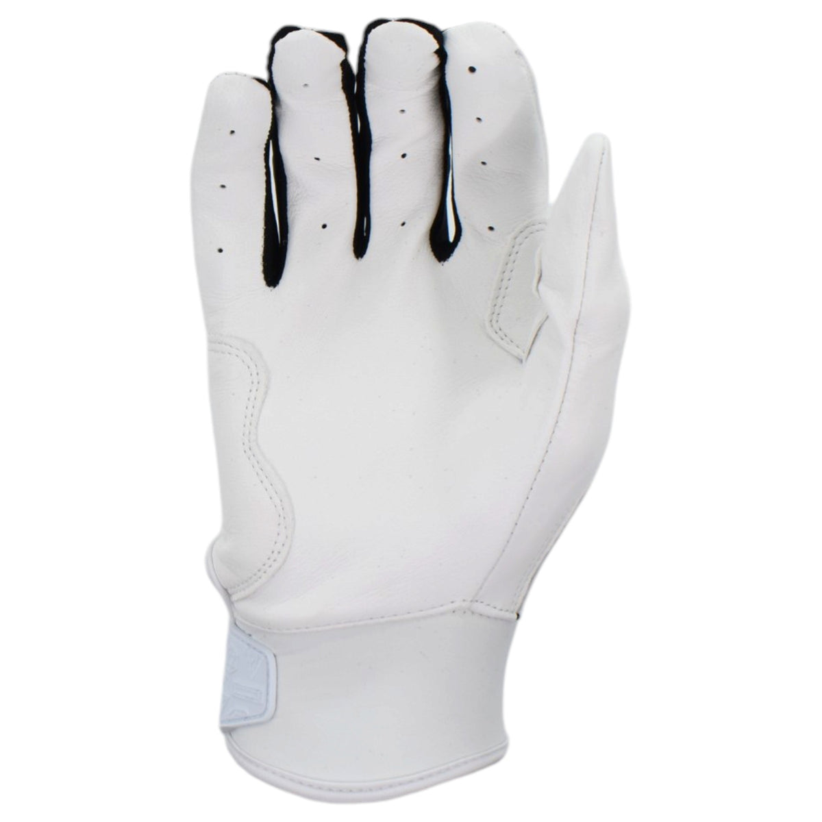 Gem Glove X Anarchy Prospector Short Cuff Batting Glove - White/Black