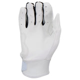 Gem Glove X Anarchy Prospector Short Cuff Batting Glove - White/Black