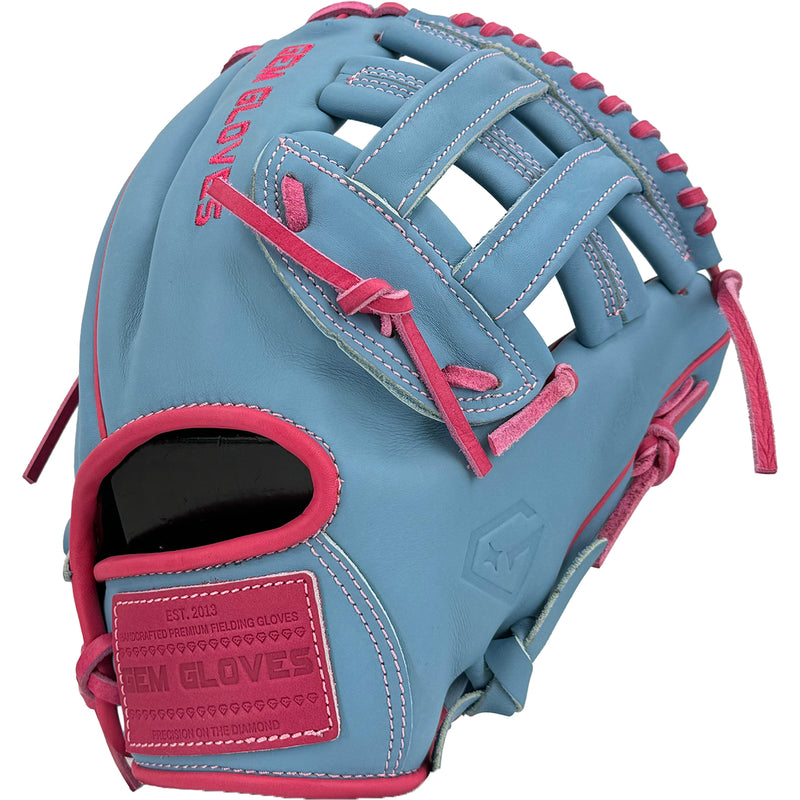 Gem Gloves Baseball Fielding Glove - GEM026 Cotton Candy