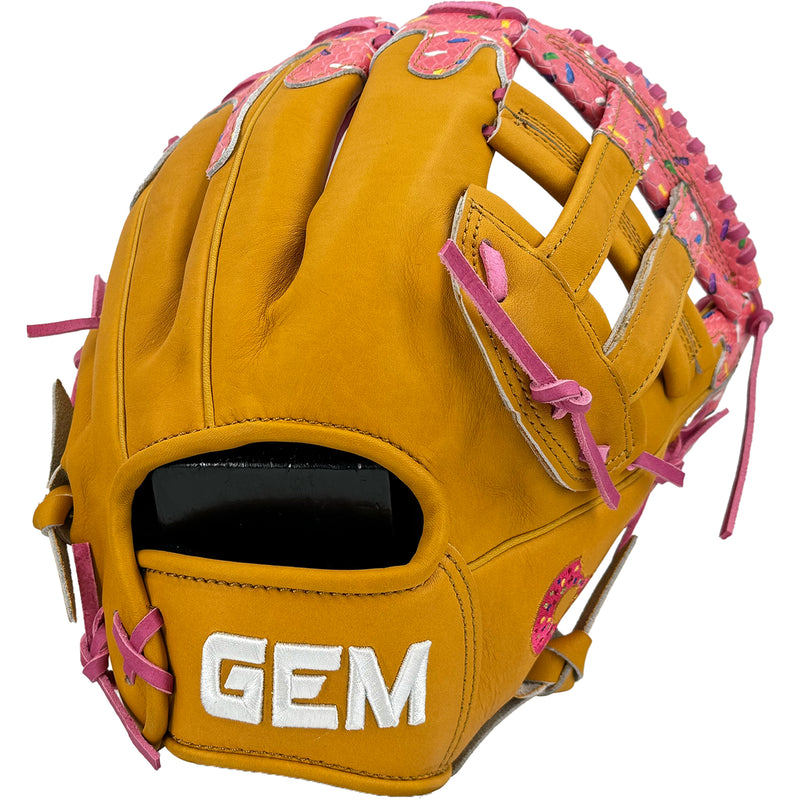 Gem Gloves Baseball Fielding Glove - GEM049 Donut Drip