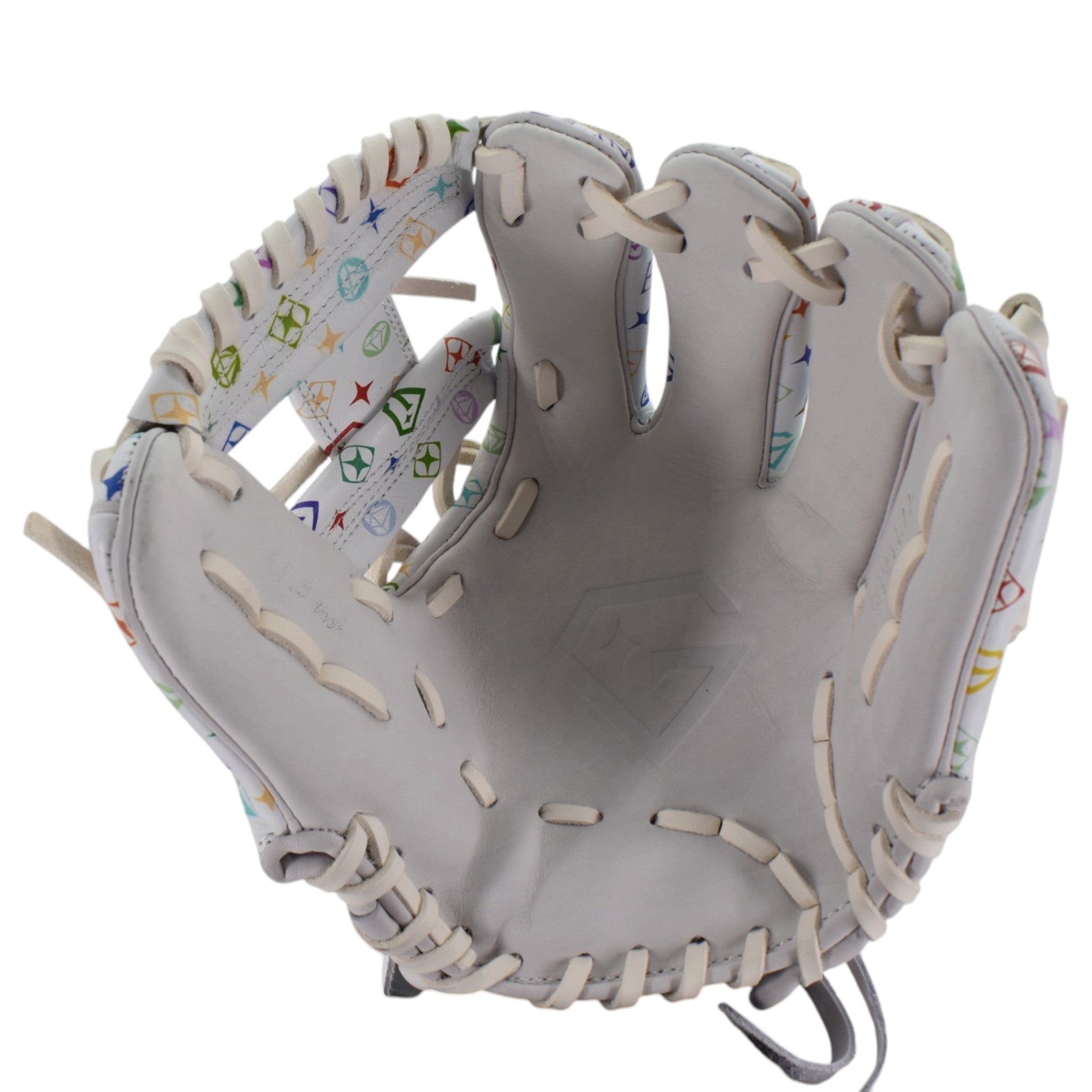 Gem Gloves Fastpitch Softball Fielding Glove - GEM172 Rainbow Lux