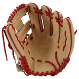 Gem Gloves Flawless Collection Japanese Kip Leather Baseball Fielding Glove - GEM184 Redwood