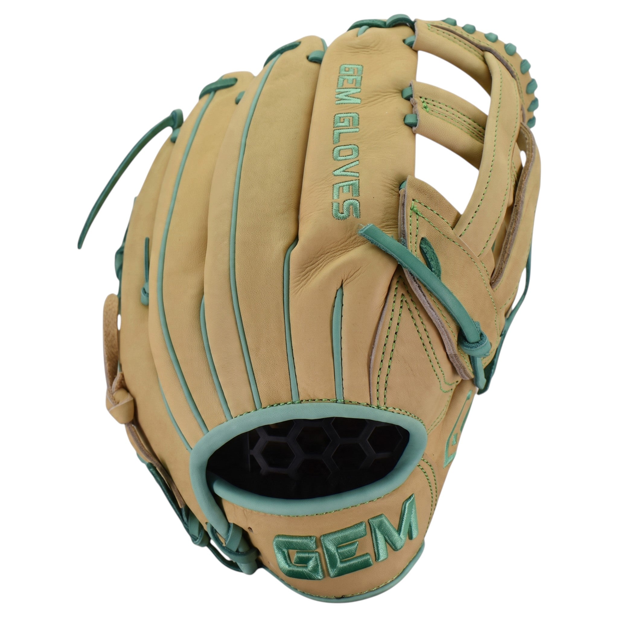 Gem Gloves Flawless Collection Japanese Kip Leather Softball Fielding Glove - GEM185 Oasis
