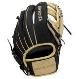 Gem Gloves Game-Ready Softball Fielding Glove - GEM095 Shadow Gold
