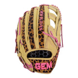 Gem Gloves Kaysie Young Signature Model Softball Fielding Glove - GEM147 Wild Child