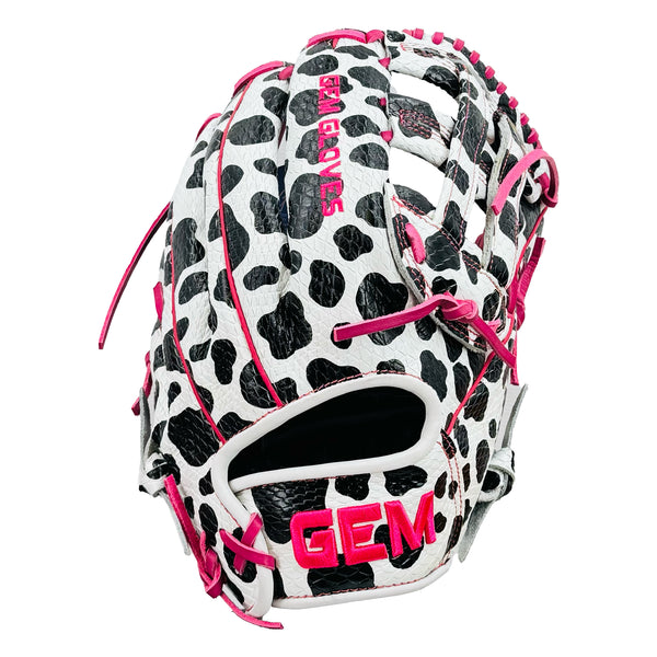 Gem Gloves Softball Fielding Glove - GEM043 Moo