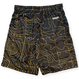 Gem Gloves Mesh Shorts - Topo - Black/Orange