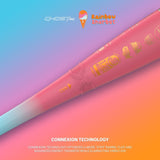 2025 Easton Ghost OG Rainbow Sherbet -10 Fastpitch Softball Bat EFP5GHRS10