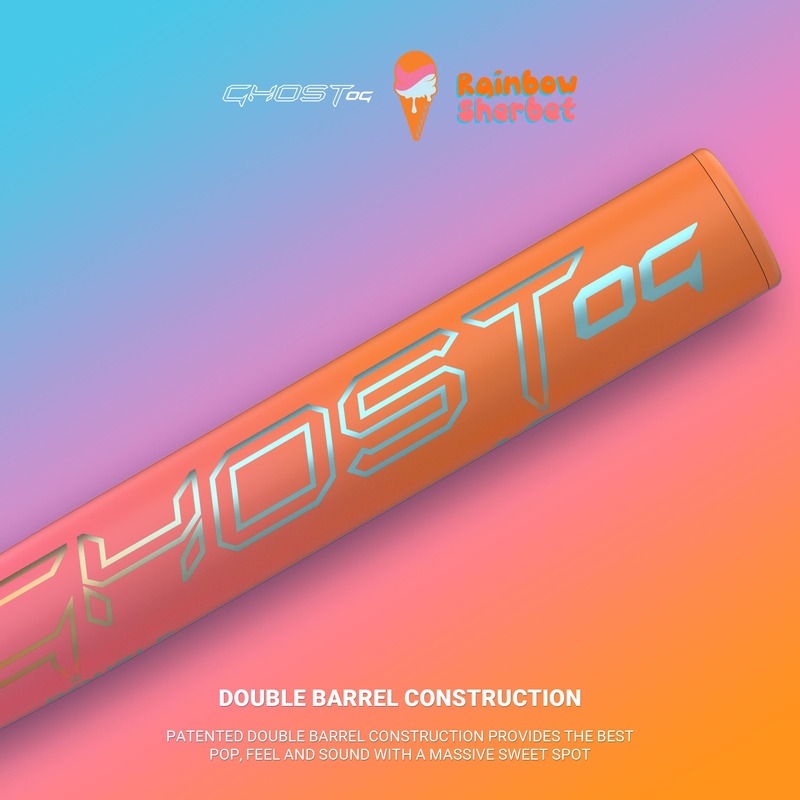 2025 Easton Ghost OG Rainbow Sherbet -10 Fastpitch Softball Bat EFP5GHRS10