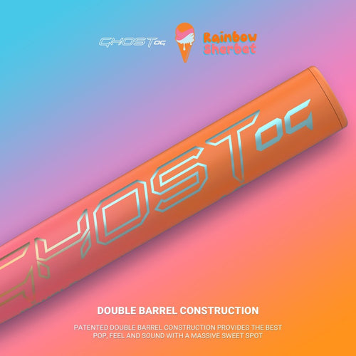 2025 Easton Ghost OG Rainbow Sherbet -11 Fastpitch Softball Bat EFP5GHRS11