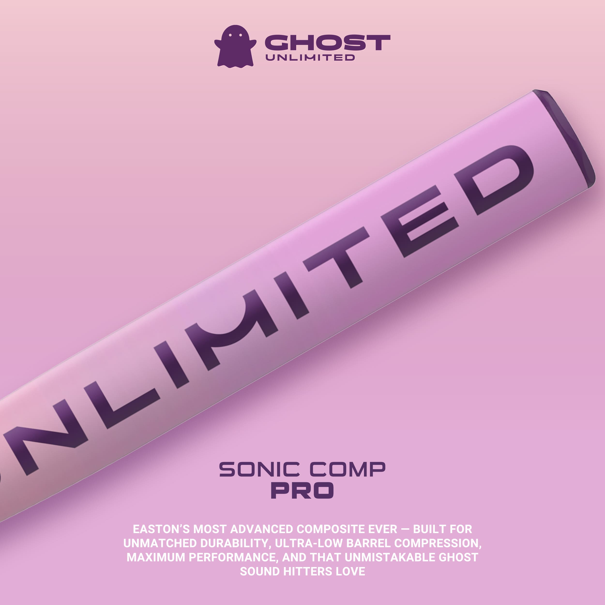 2026 Easton Ghost Unlimited -10 Fastpitch Softball Bat EFP6GHUL10