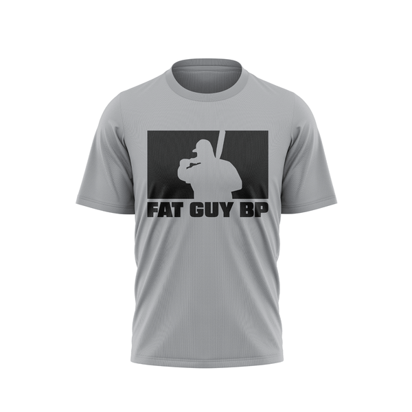 Fat Guy BP - Semi-Sub Short Sleeve Shirt - Gray/Black