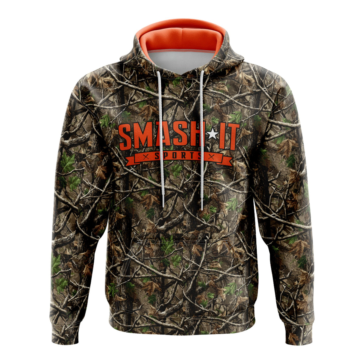 Smash It Sports Fleece Hoodie - Backwoods