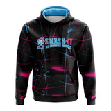 Smash It Sports Fleece Hoodie - Dugout Graffiti