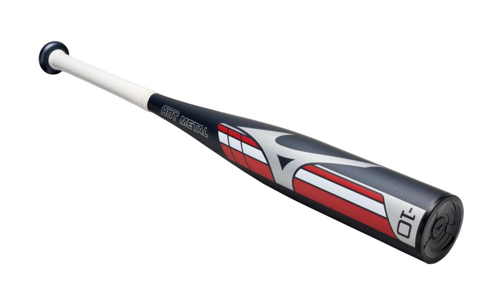 Mizuno Hot Metal Coach Pitch Junior Big Barrel -10 USSSA Baseball Bat