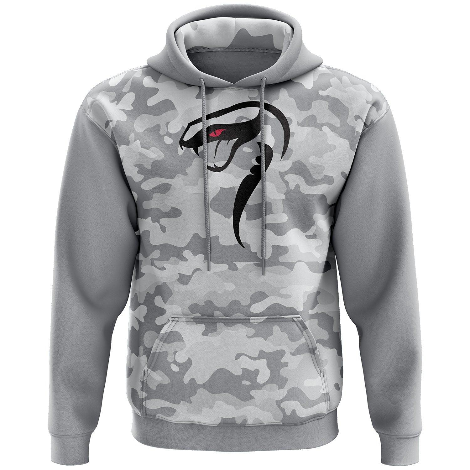 Viper Sports Fleece Hoodie - Snow Camo - Smash It Sports