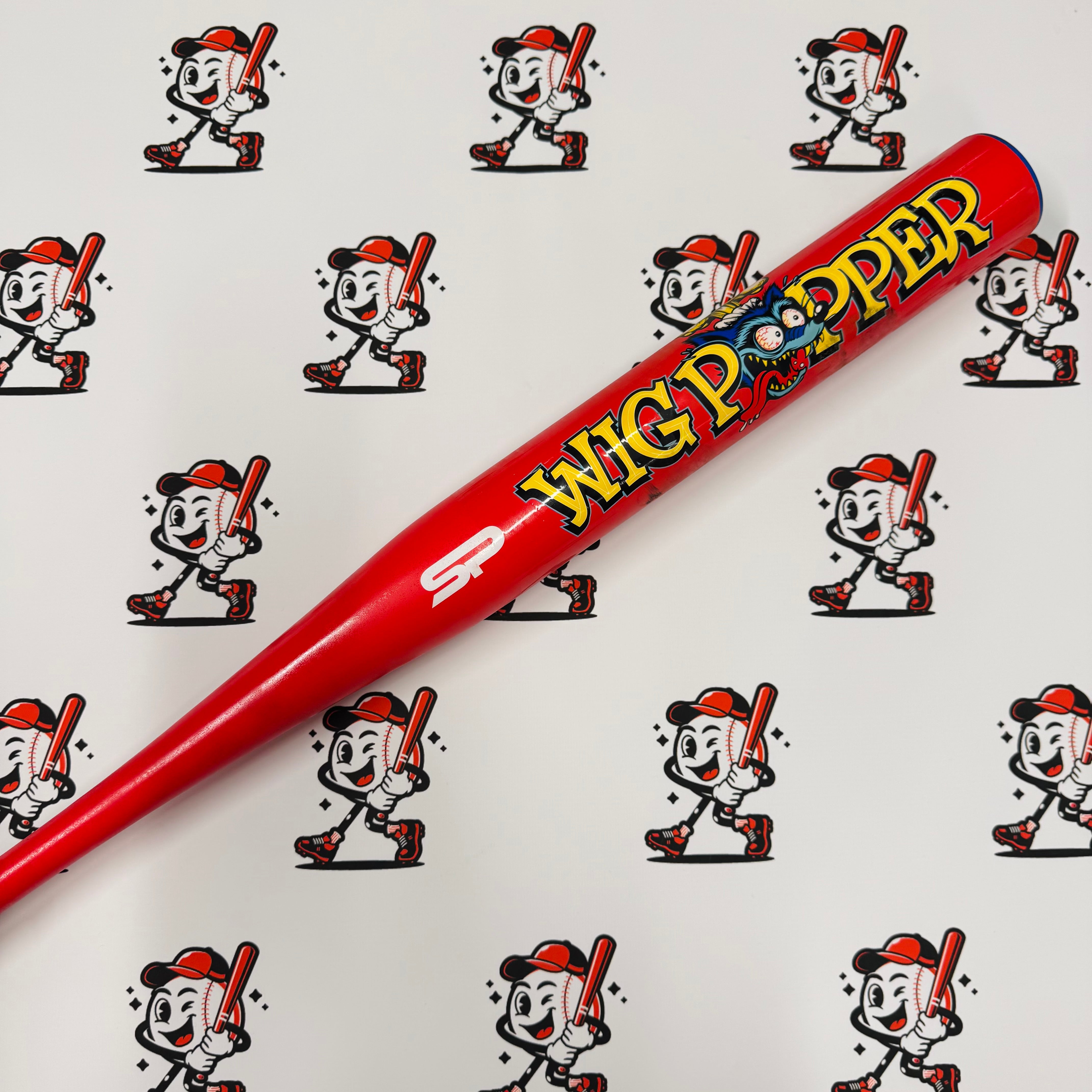 (AUCTION) USED 2025 Short Porch Wig Popper 240 Loaded USSSA Slowpitch Softball Bat (26oz)