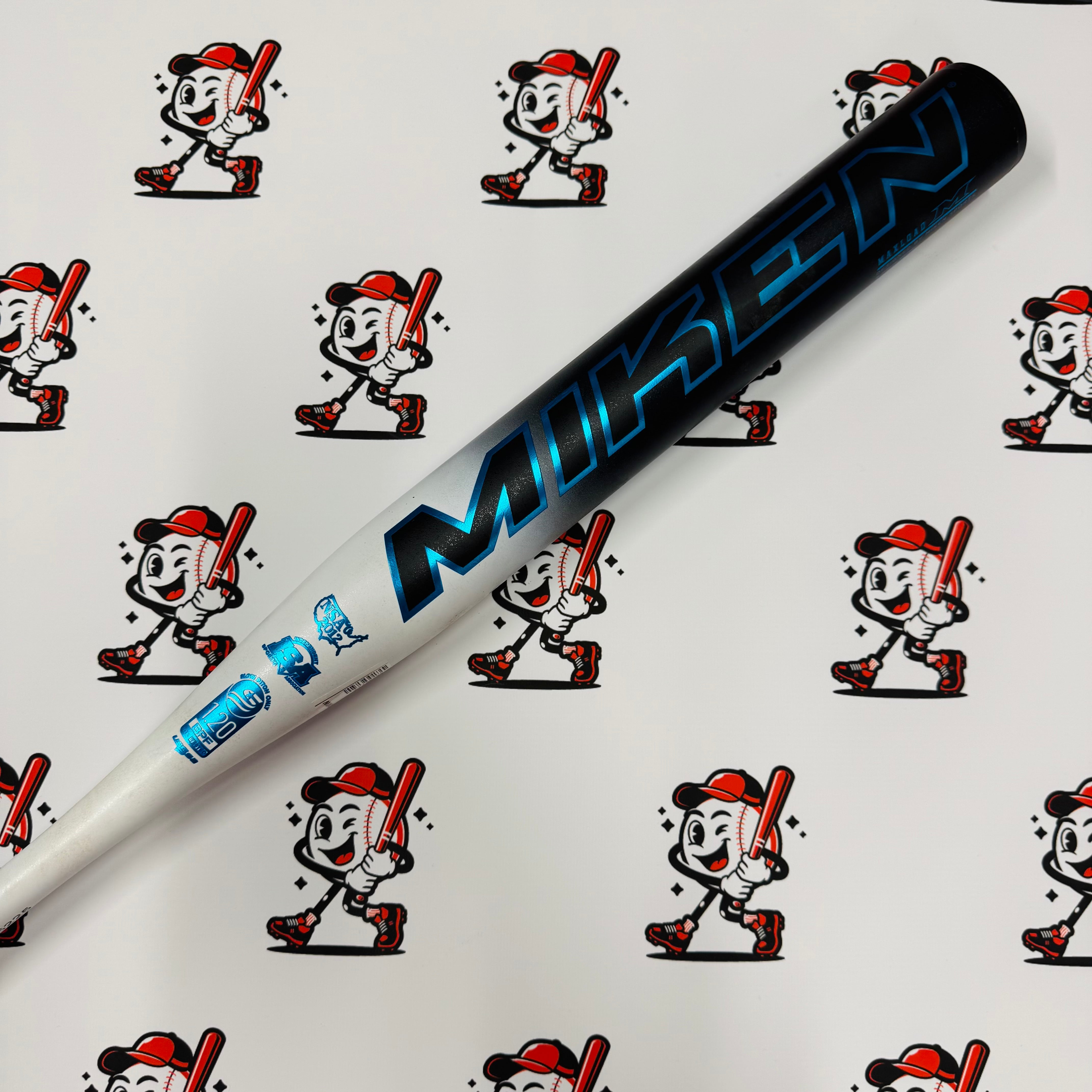 (AUCTION) USED 2025 Miken KP23 Maxload 1-Piece USSSA Slowpitch Softball Bat - MSU5H2KP1L (26oz)