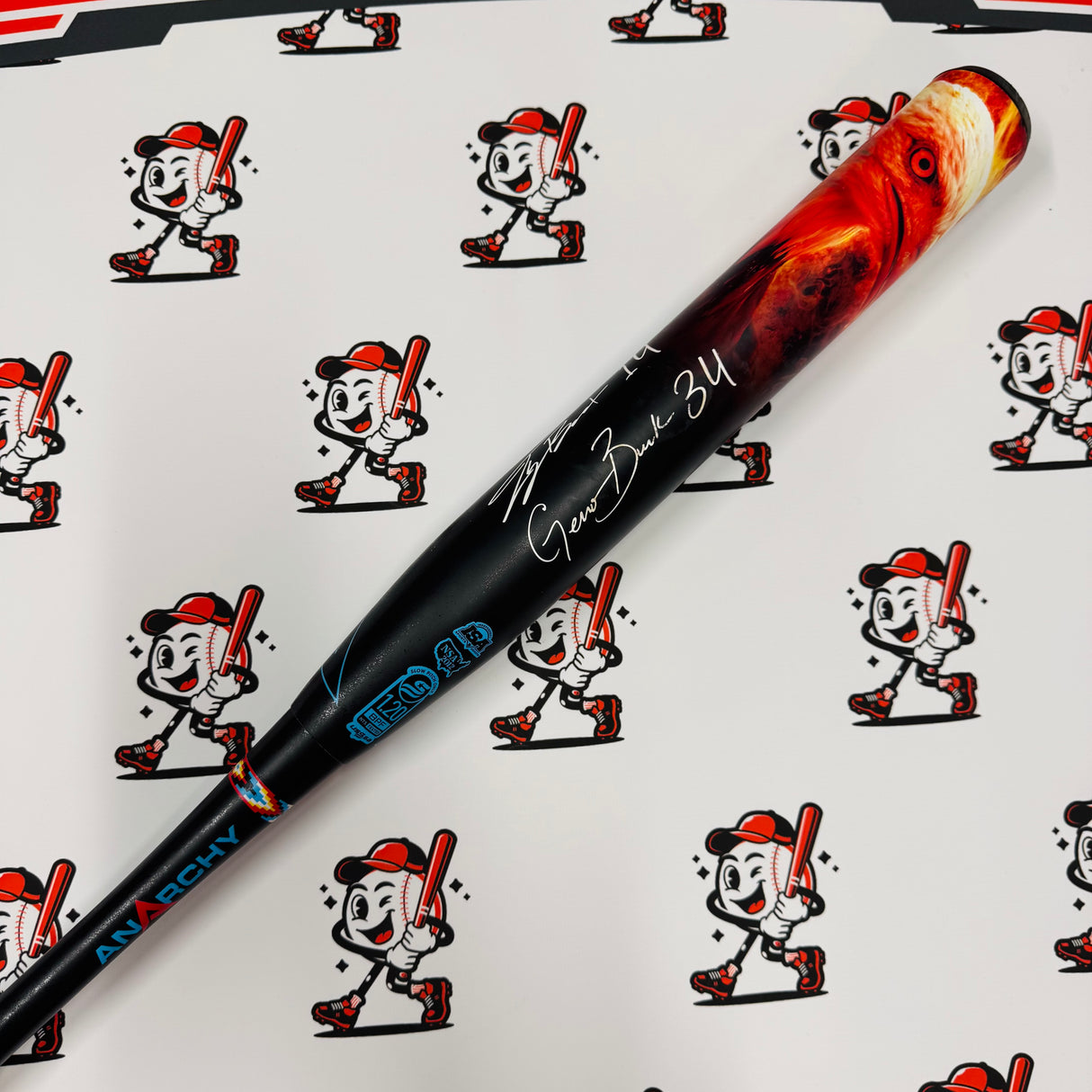 (AUCTION) USED 2025 Anarchy Firestick 13" End Load USSSA Slowpitch Softball Bat ASPFIRE25U (26oz)
