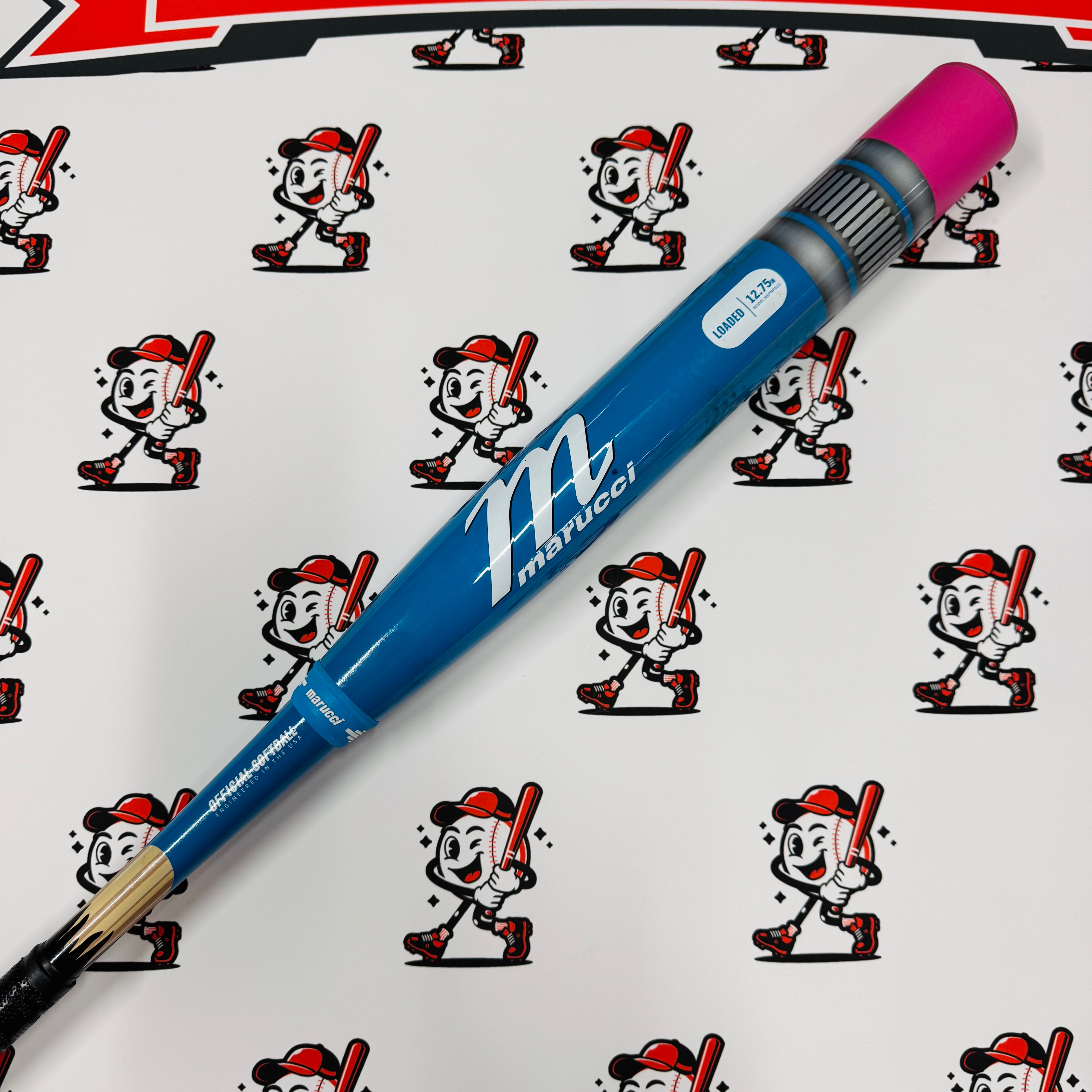 (AUCTION) USED 2025 Marucci Neon Pencil Loaded USSSA Slowpitch Softball Bat - MSPNP2LU (26oz)