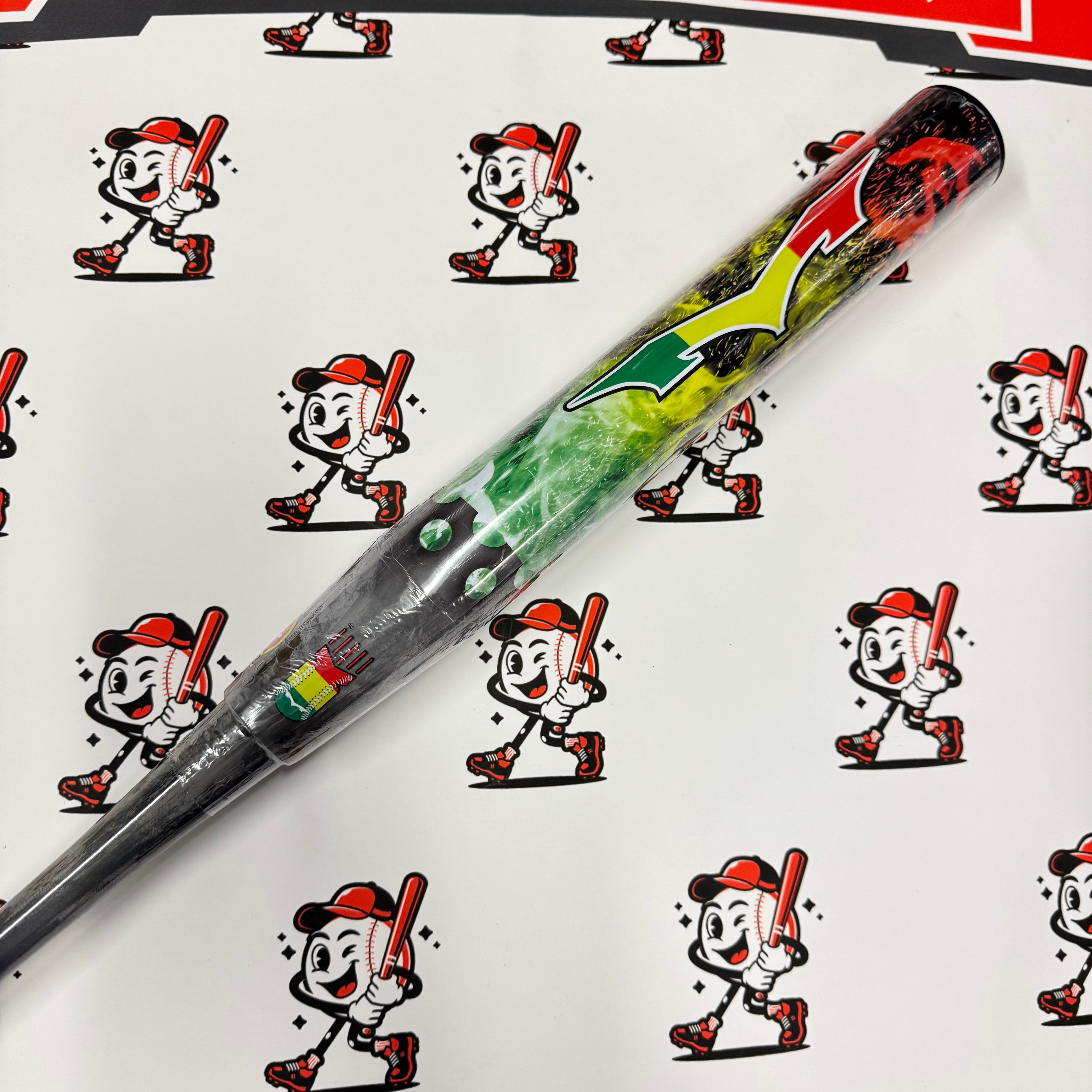 (AUCTION) 2025 Monsta Torch Rasta - MX – 2PC - 3500 Handle - Mid-Load - USA/ASA Slowpitch Softball Bat (26oz)