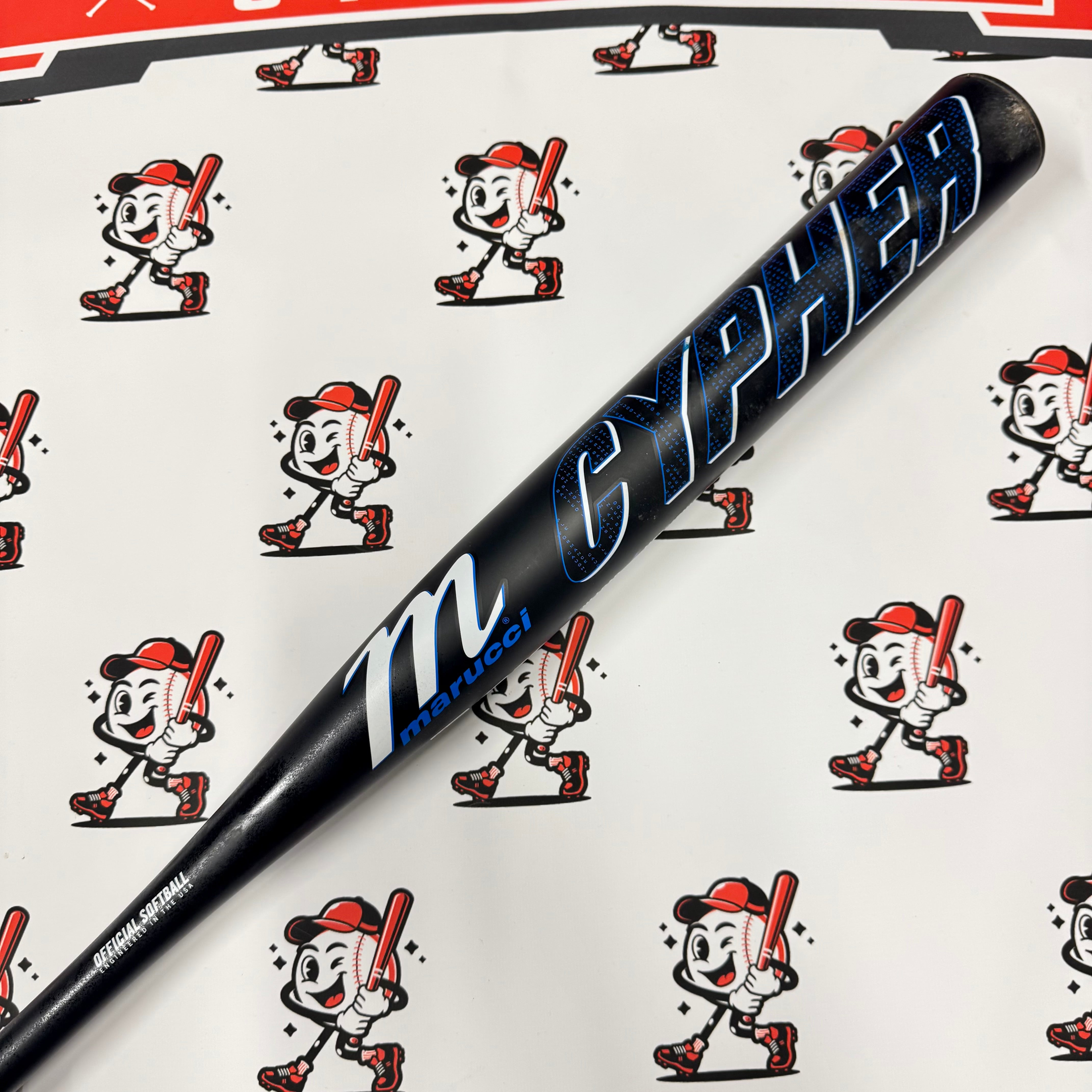 (AUCTION) USED 2025 Marucci Cypher Loaded USSSA Slowpitch Softball Bat - MSPC1BHU (26oz)